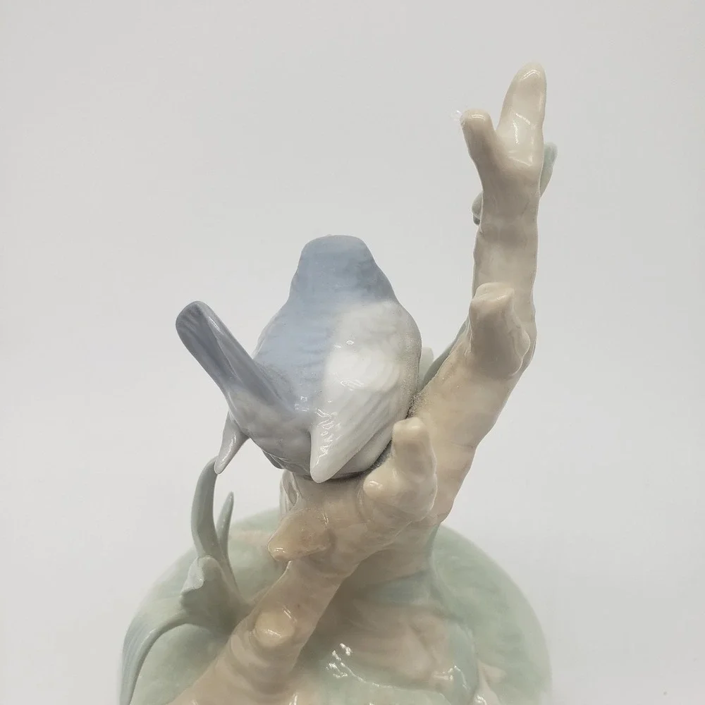 Vtg Otagiri Japan Bird On Branch Music Box 